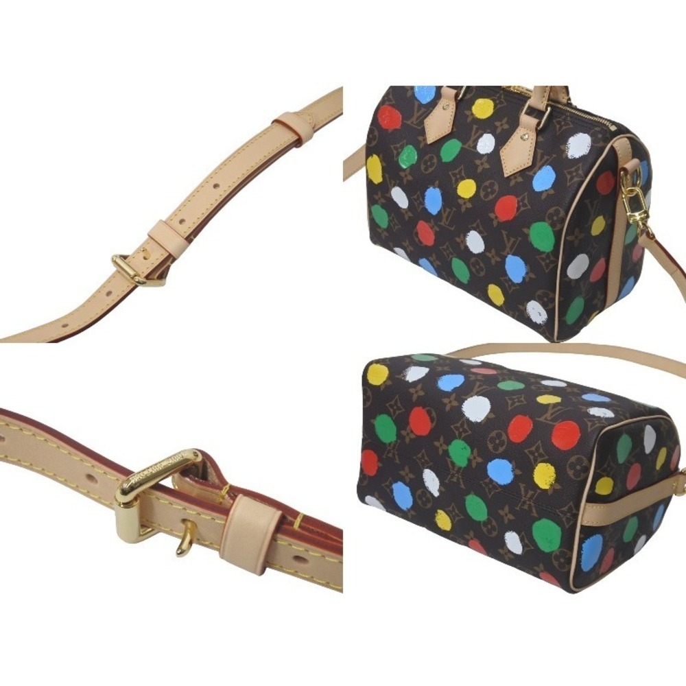 Louis Vuitton Kusama Speedy Yayoi Monogram Infinity Dots Bandouliere - Picture 7 of 9